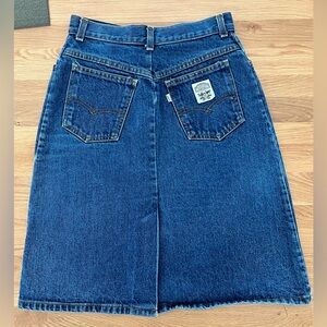 Vintage Levi Denim Skirt